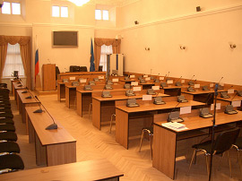 фото зала заседаний Муниципалитета г. Ярославля